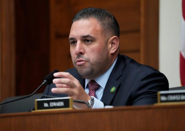 Rep. Anthony D'Esposito (R-NY) questioning FEMA Administrator Deanne Criswell at the House Committee meeting in Washington D.C.